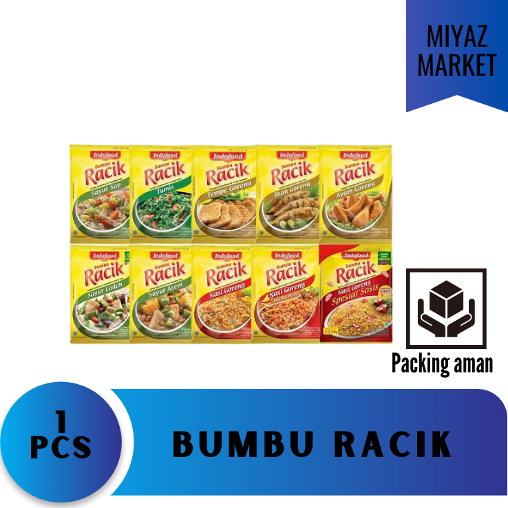 

❤MIYAZMARKET❤ Bumbu Racik Indofood / Bumbu Siap Pakai Racik isi 5 pcs