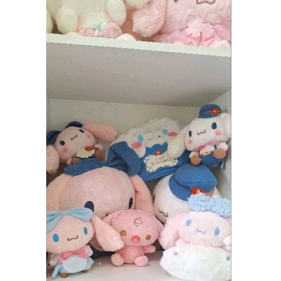 Sanrio Cinamoroll pink poron alice series | cinnamoroll pink cafe tsubaki | teman cinnamoroll poron 