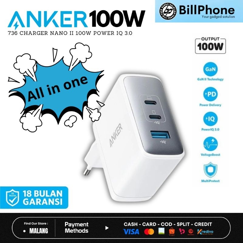 Anker Adaptor Charging 100w