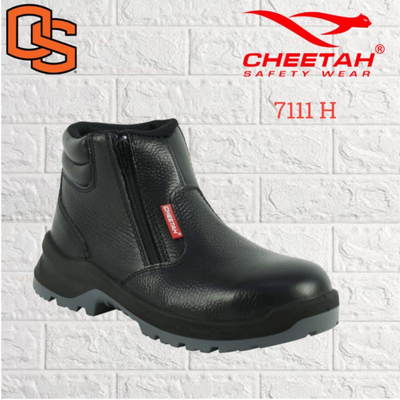 Sepatu Safety Cheetah 7111 H / Sepatu Kerja Pria / Safety Shoes Cheetah Original