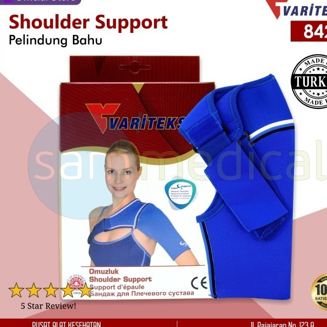 Variteks 842 Shoulder Support / Pelindung Bahu / Shoulder Brace / Deker Penyangga Bahu / Shoulder Su
