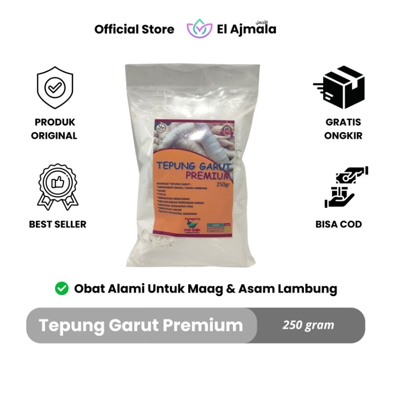 

El Ajmala - Tepung Garut Premium