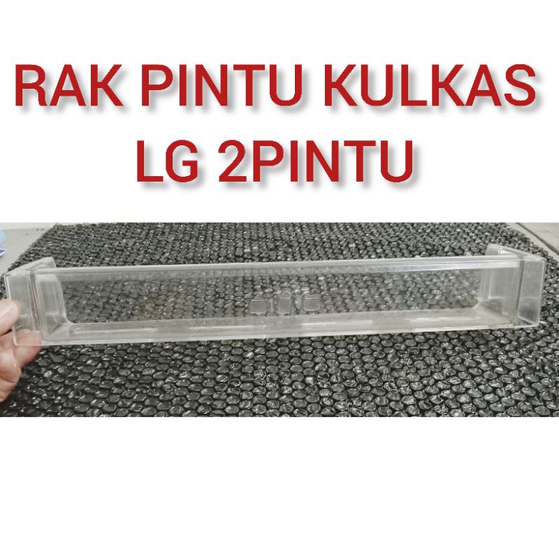RAK BOTOL SEDANG KULKAS LG 2PINTU SERI GN-V-212 SECOND ORIGINAL