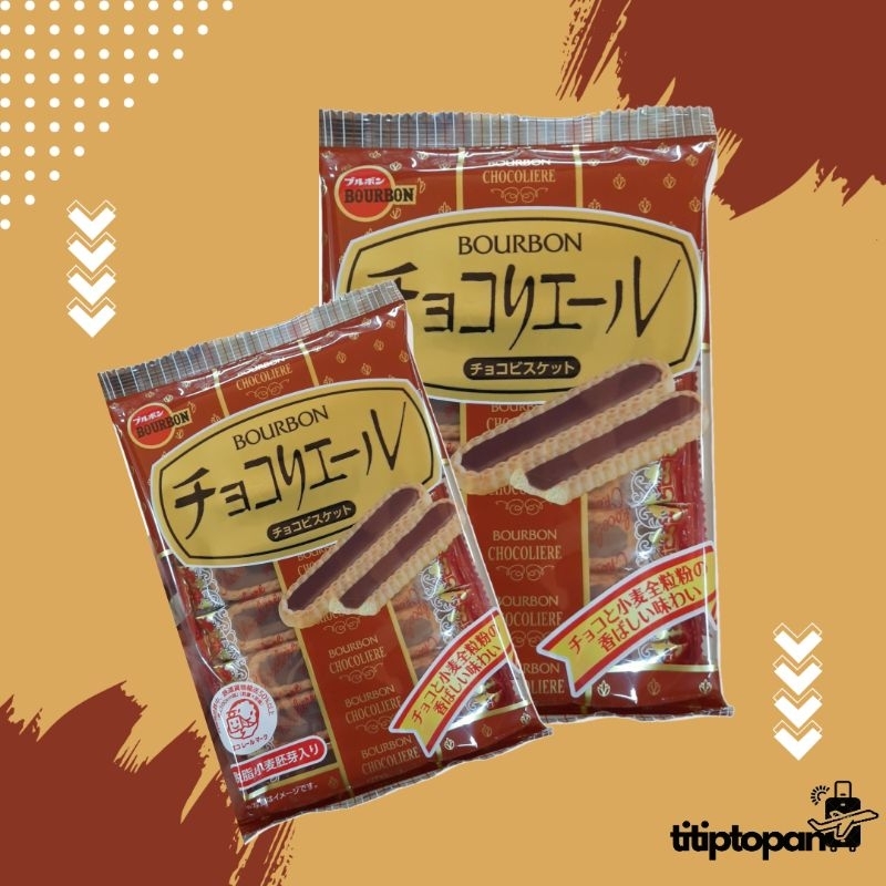 

BOURB0N Chocoliere - Biskuit Coklat dengan Gandum