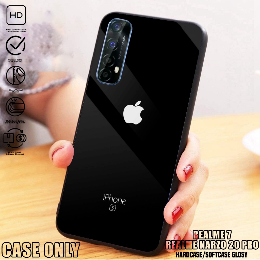 Case REALME 7- Casing REALME 7 [ BRAND ] Silikon REALME 7  - Kesing Hp - Casing Hp  - Case Hp - Case