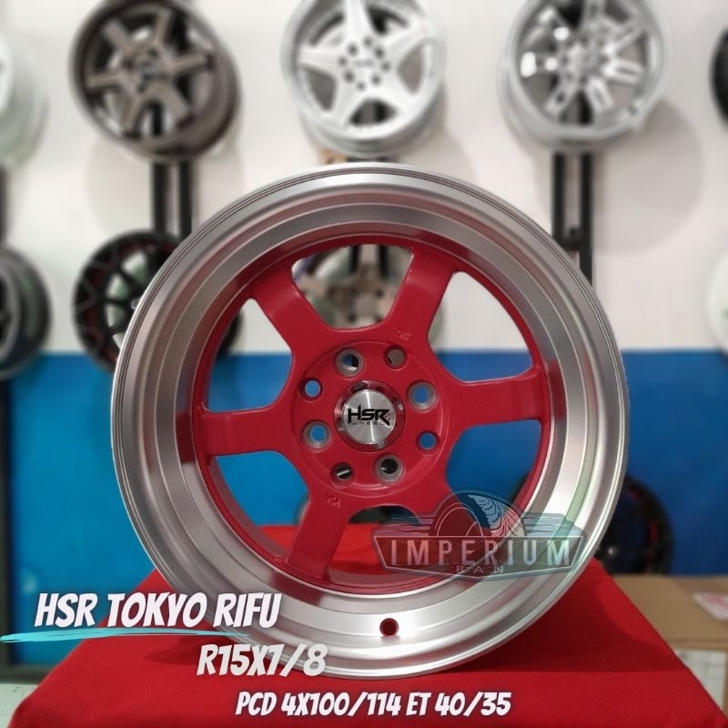 Velg Mobil Celong Murah Hsr Tokyo Rifu Ring 15 Double Pcd Avanza Brio Yaris Mirage Xenia Dll