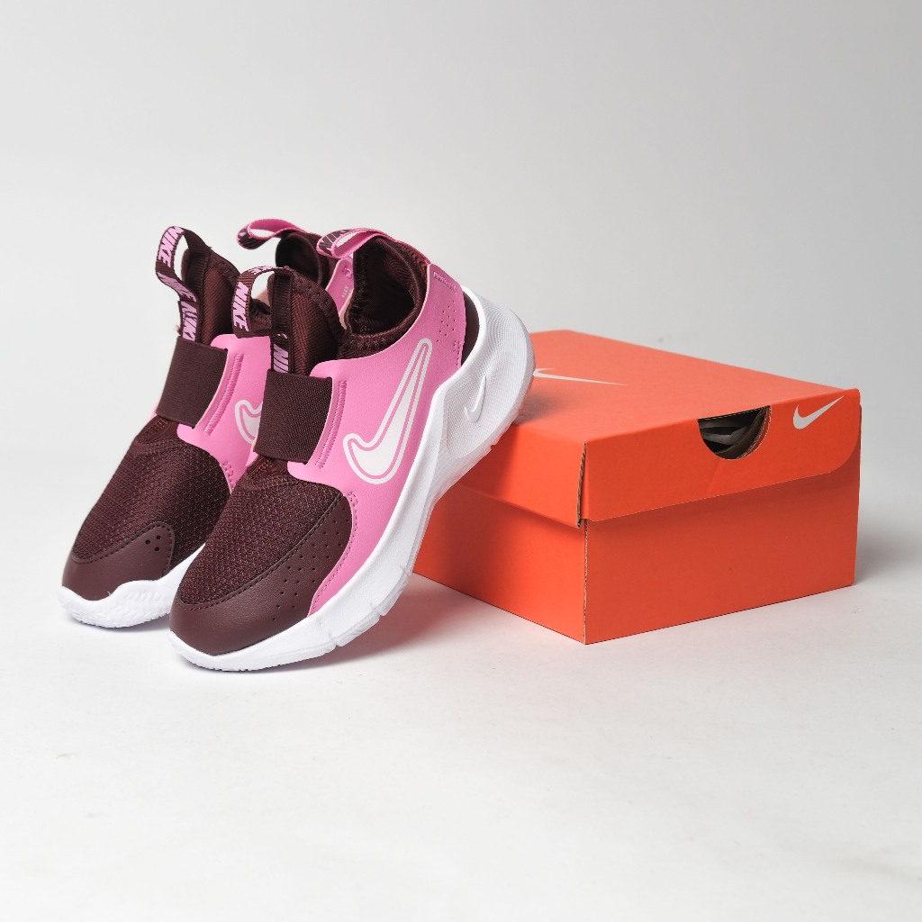 SEPATU ANAK / FLEX RUNNER 3 - MAROON PINK WHITE