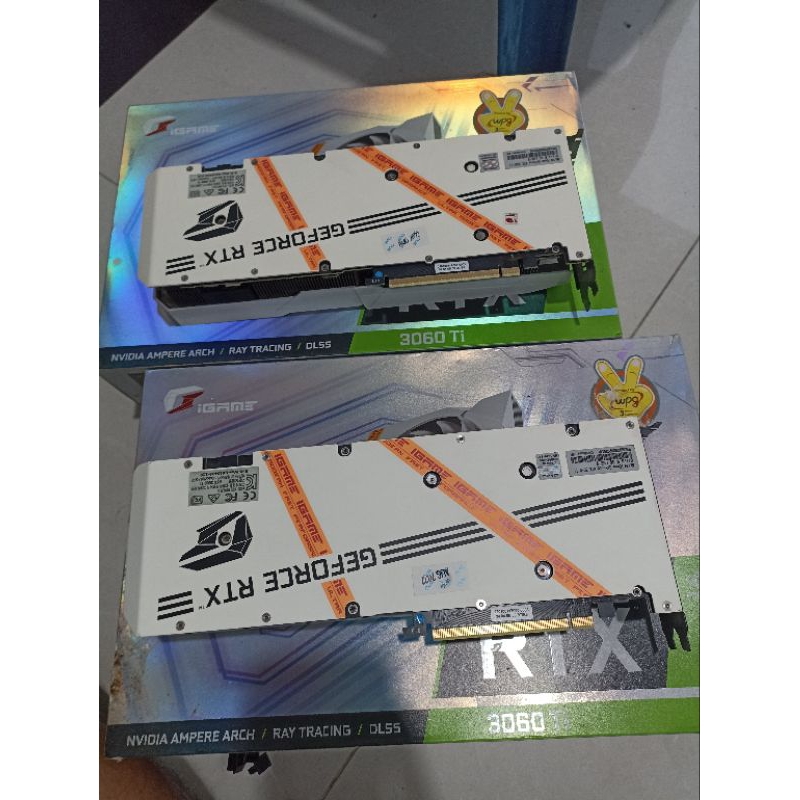 VGA Colorful iGame Geforce RTX 3060 Ti Ultra W OC-V 8GB GDDR6  - LHR bekas