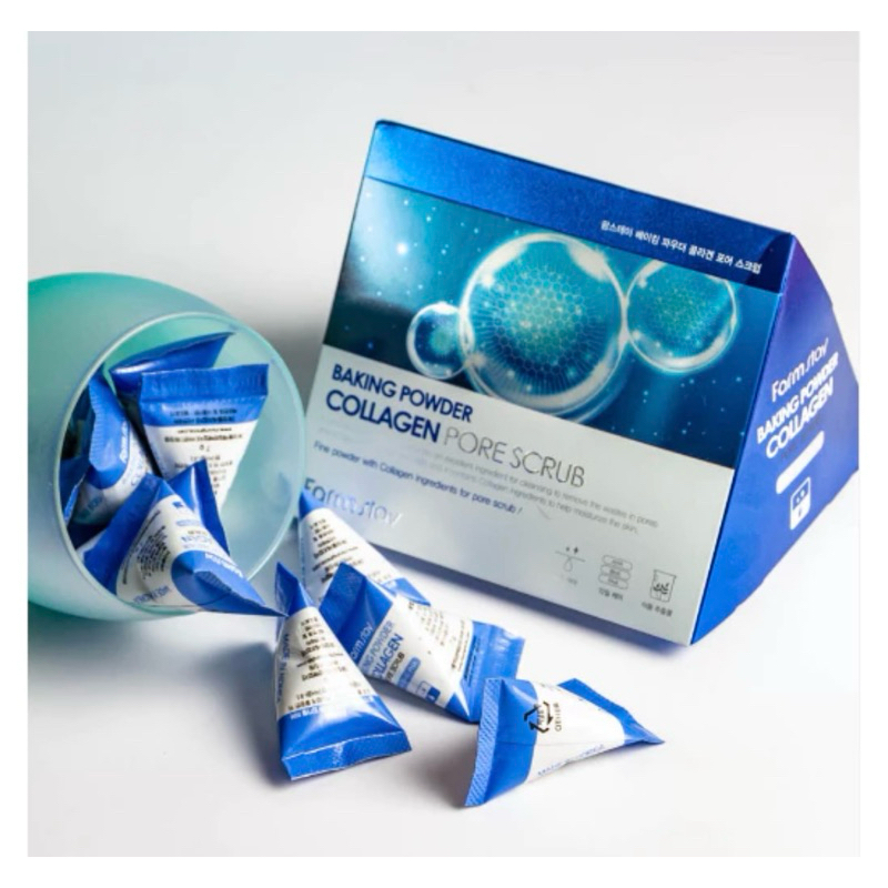 Farm stay Baking Powder COLLAGEN pore scrub