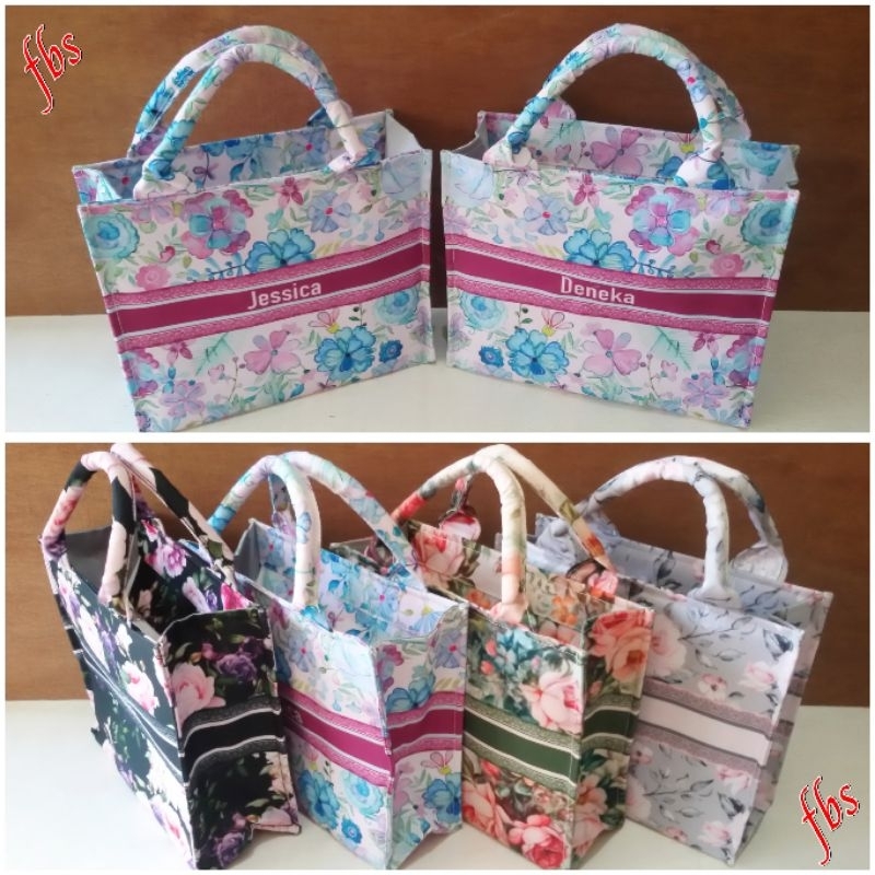 SIERRA CORDURA BAG Tas Tote Bag Wanita Custom Nama