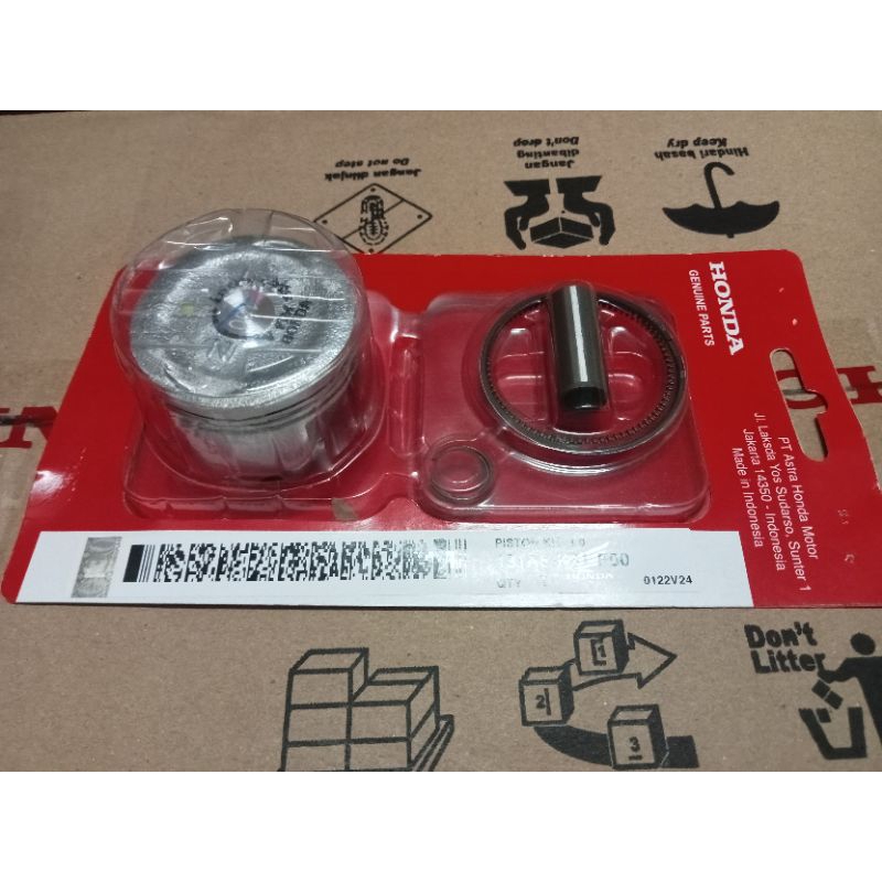 SEHER PISTON KIT SET K81/ K44 OZ 100 BEAT ESP SCOOPY ESP ORI AHM 131A5K81P00