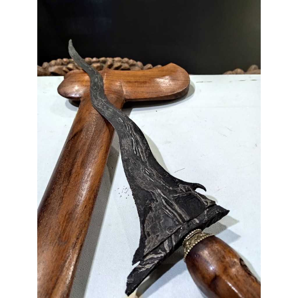 Keris Kebo Dengen Luk 5 Original Sepuh Majapahit