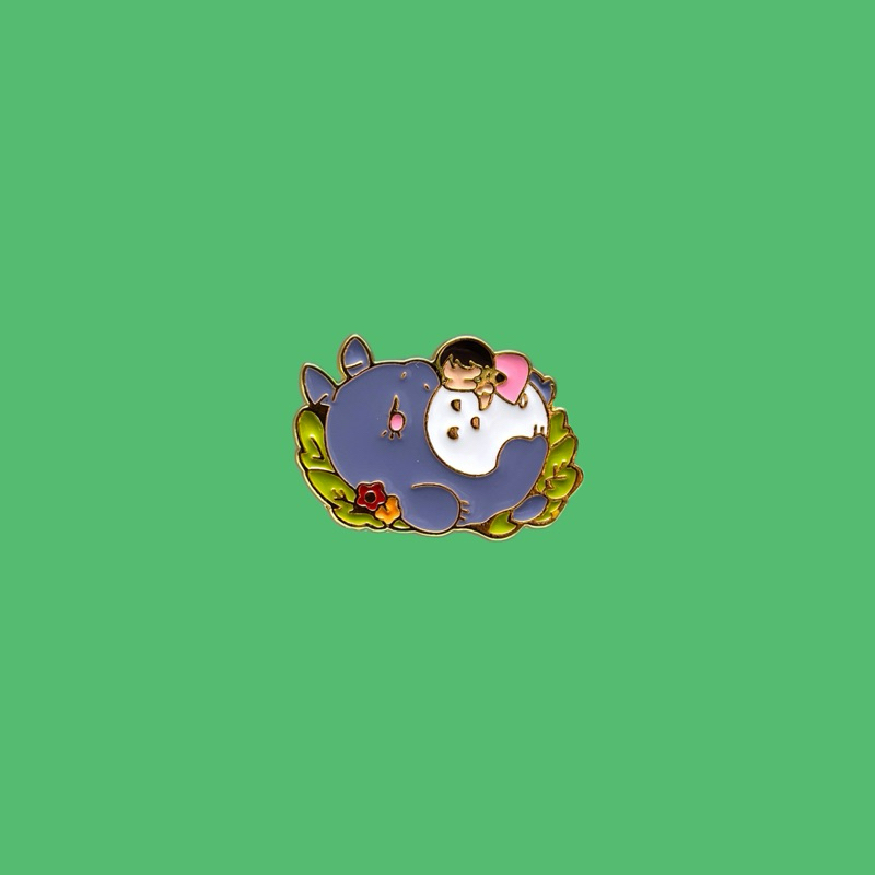 Bros Enamel Pin “TOTORO & MEI” Accessories