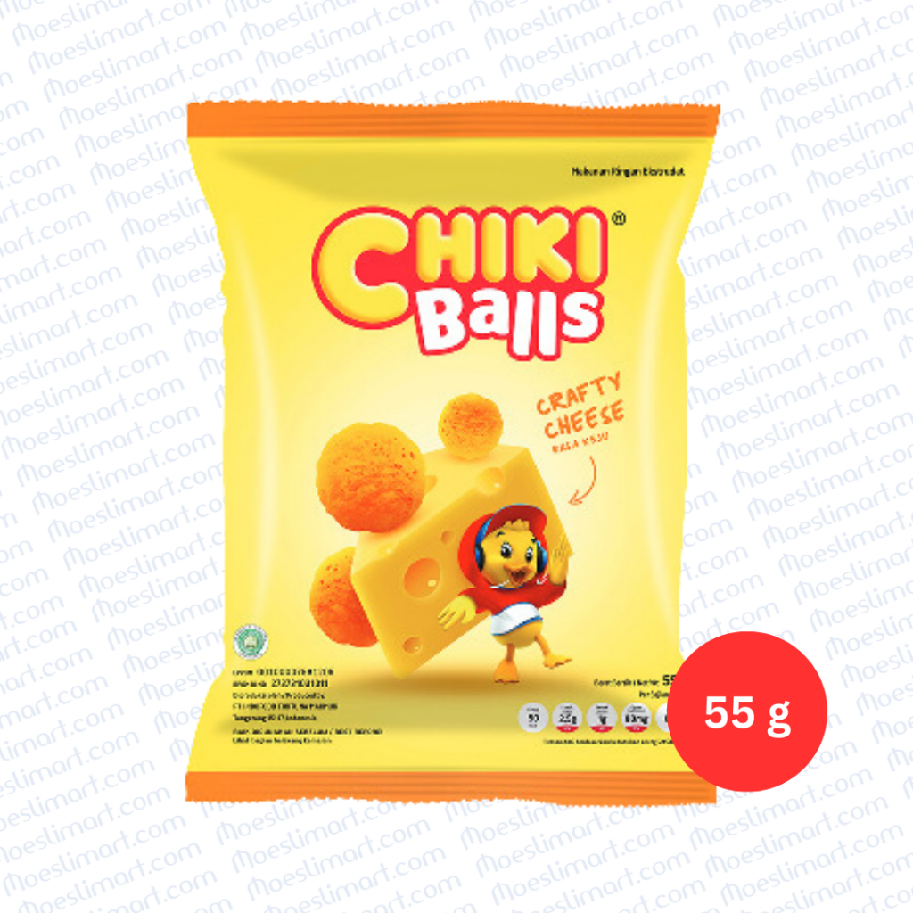 

Chiki Balls Makanan Ringan Crafty Cheese 55 g