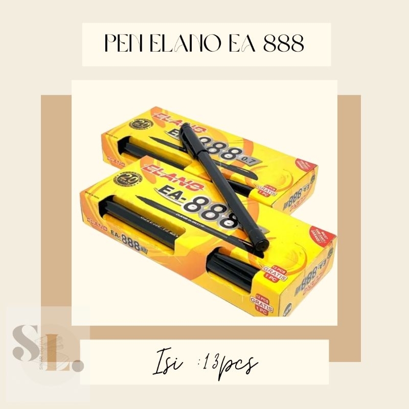 

PULPEN ELANO EA 888 / PULPEN MURAH ISI 13PCS