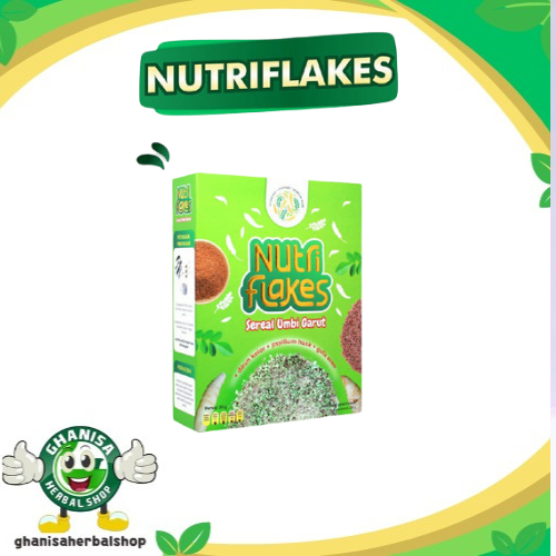 

NUTRIFLAKES SEREAL UMBI GARUT ORIGINAL SOLUSI AMPUH ATASI ASAM LAMBUNG GERD MAAG| ISI 280 GRAM 1 BOX