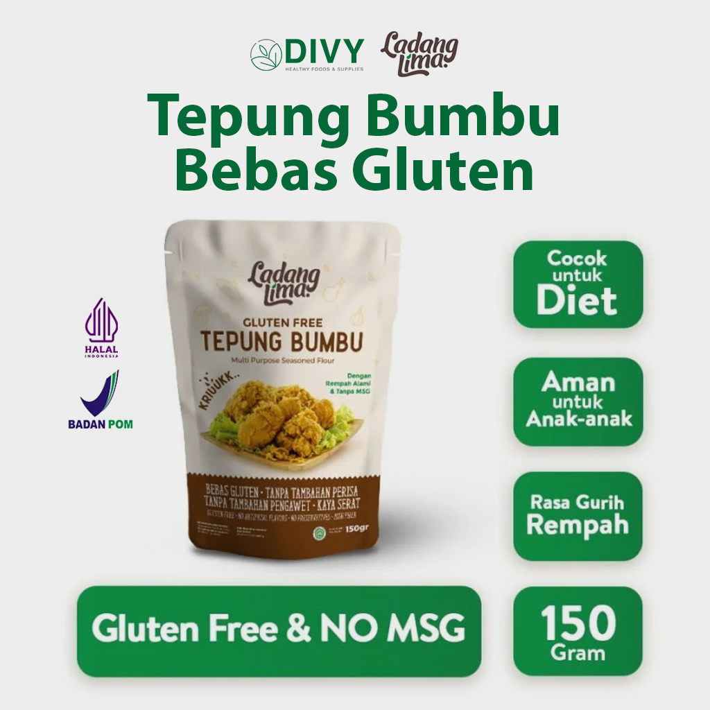 

Ladang Lima | Gluten Free | Tepung Bumbu | Tanpa MSG