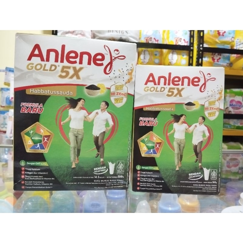 

ANLENE GOLD 5X HABBATUSSAUDA 160g / 580g