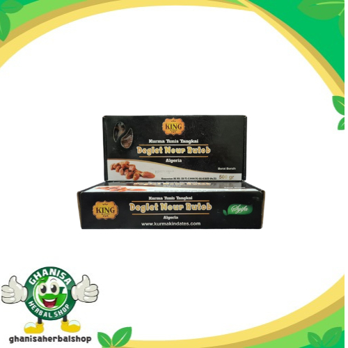 

KURMA TUNIS TANGKAI 500GR/KING TUNIS TANGKAI DEGLET NOUR RUTOB 500GR