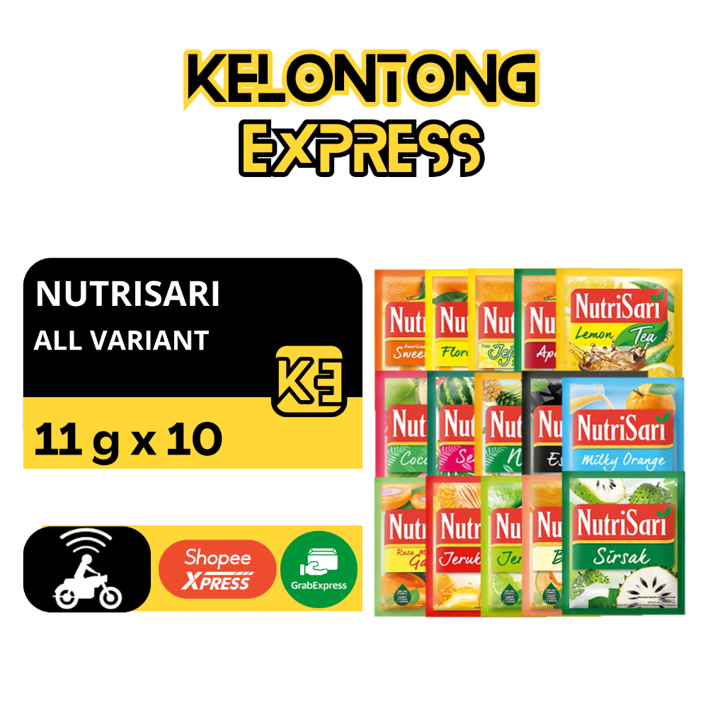 

NUTRISARI ALL VARIANT 11gr [1 RENCENG 10 SACHET]