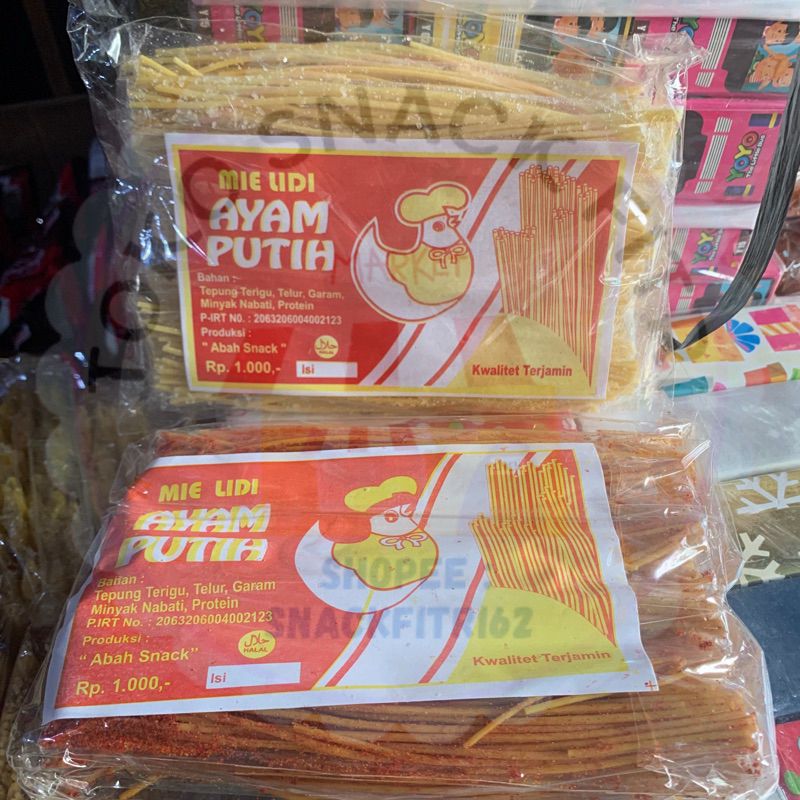 

MIE LIDI CAP AYAM PUTIH @12pcs