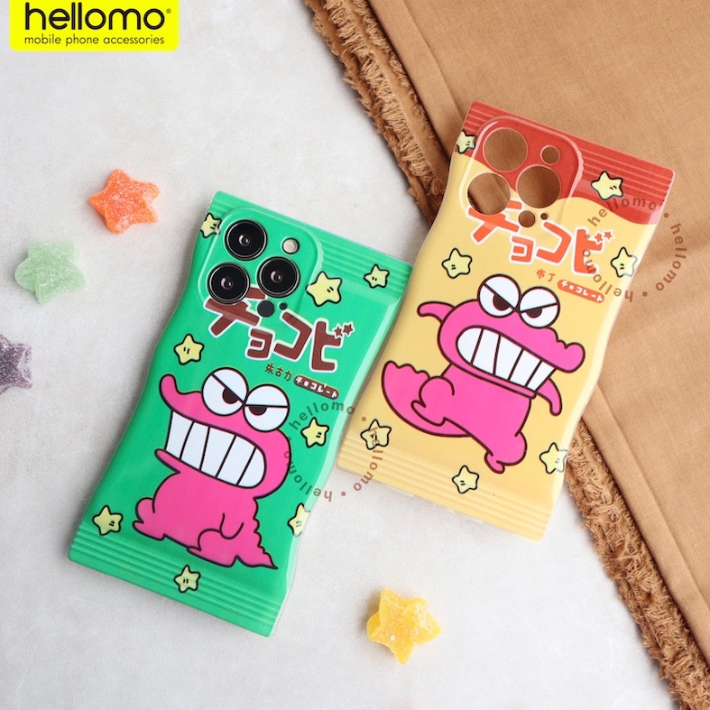 READY STOCK Case Candy Chocobi iPhone Motif Snack Chocobi Case iPhone Softcase Lucu Case Bentuk Snac