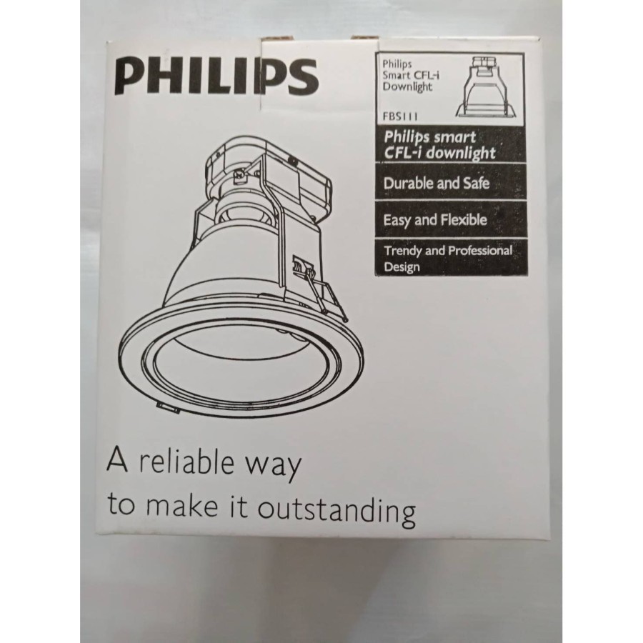 PHILIPS KAP DOWNLIGHT 4'' INCH FBS 111 WHITE