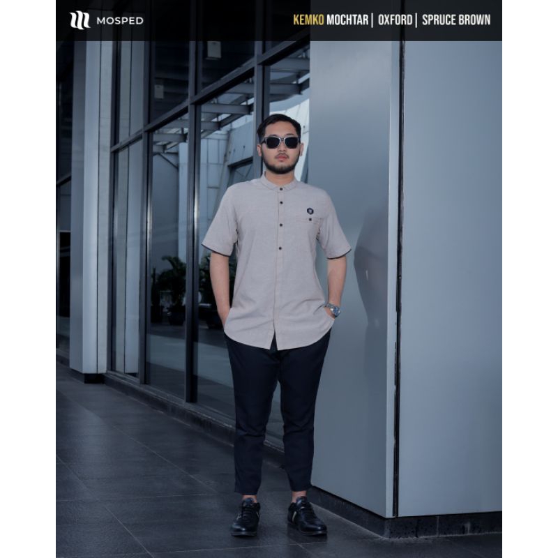 Mosped Kemko Mochtar Kemeja Koko Baju Muslim  Lengan Pendek