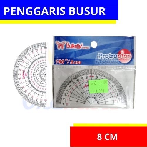 

Penggaris Busur Butterfly Ukuran Besar dan Kecil