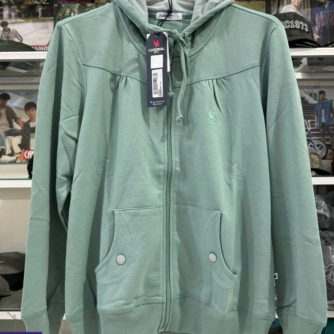 KI3 Jaket Sweater Cardinal Girl Hoodie Perempuan Orinal