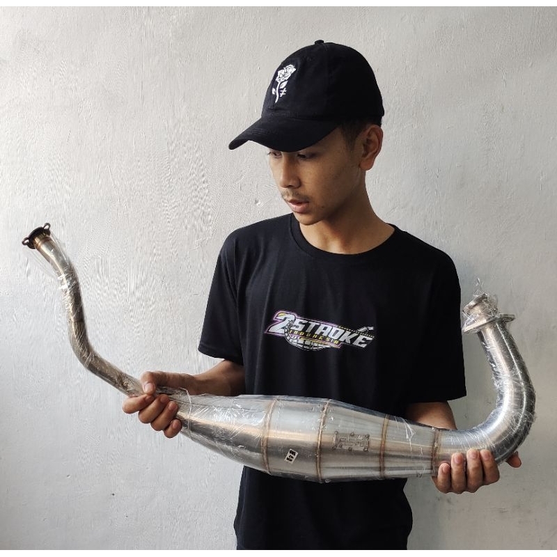 chamber perutan kenalpot ninja r ss rr setenlis rs1 uk 41 42 (super cobra) setinger 28