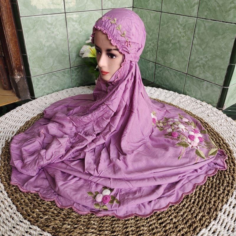 mukena rayon tile mukena rayon terusan mukena tile terusan mukena dewasa terusan mukena terusn dewas