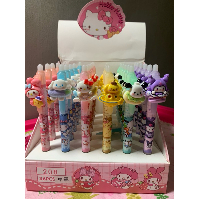 

Bolpen Sanrio Lucu Bolpen Karakter Bolpen isi 6pcs
