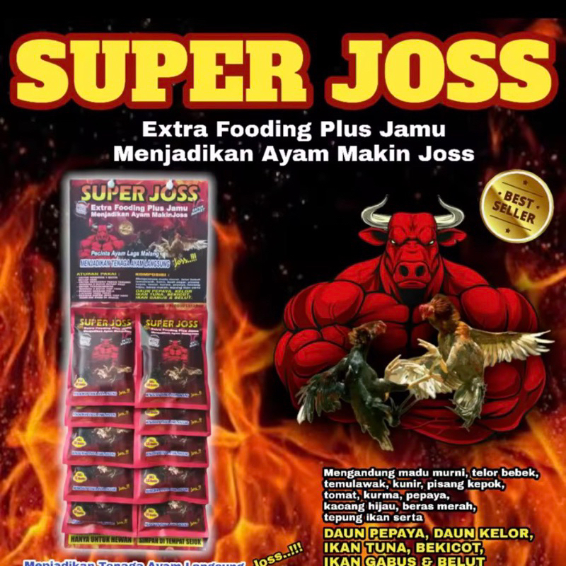 SUPER JOSS Jamu plus extrafooding 1 renteng