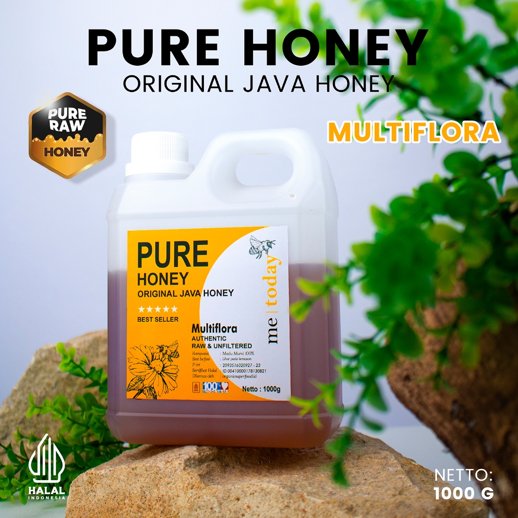 

Organic Superfood Pure Honey Multiflora Madu Asli 1 kg