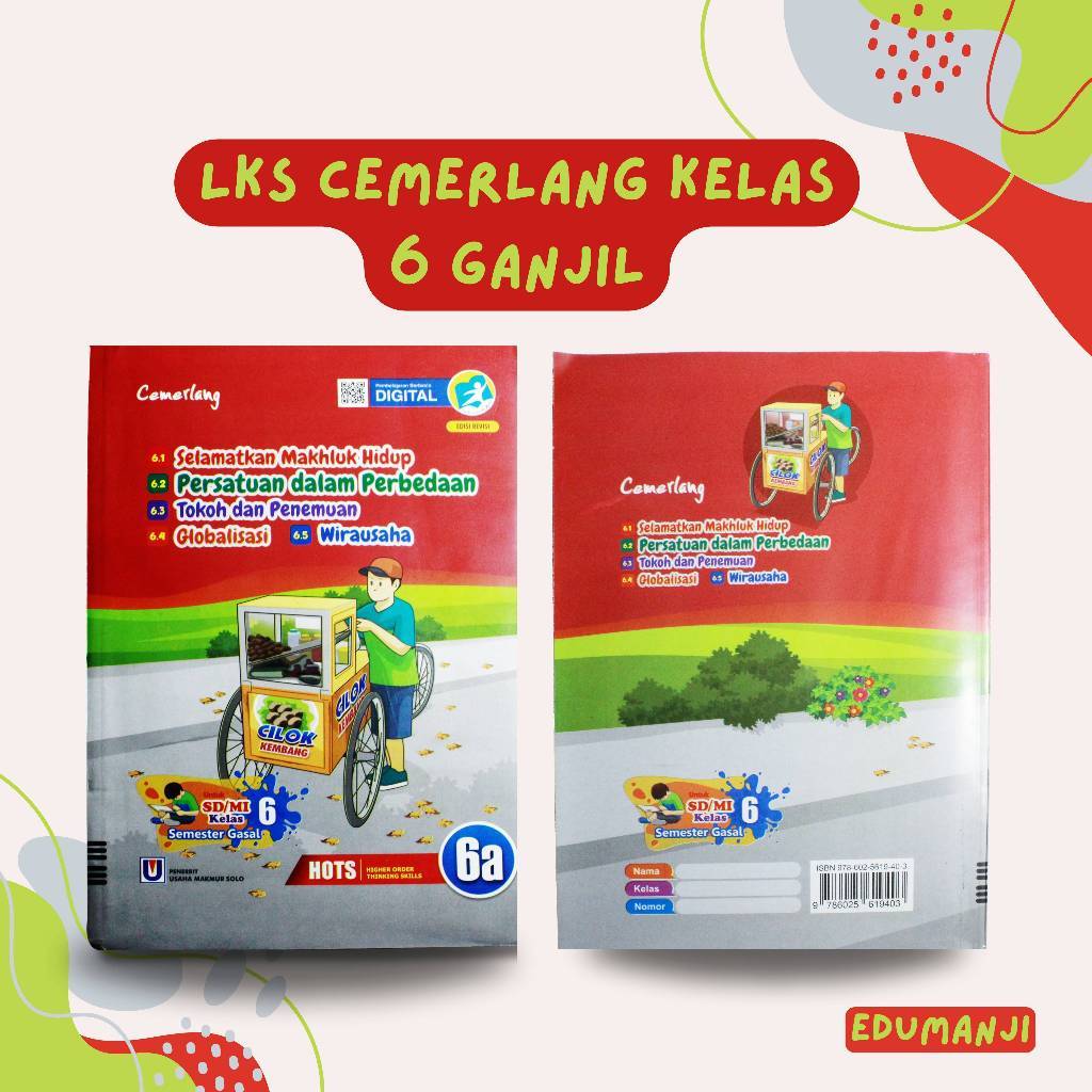 LKS TEMATIK CEMERLANG KELAS 6 GANJIL