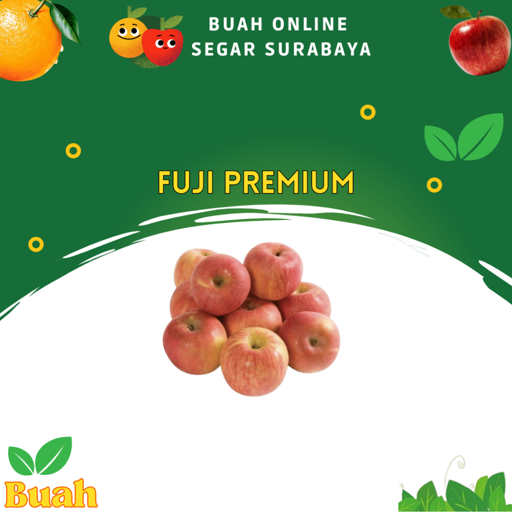 

Apel Fuji Premium (900GR-1KG) TOKO BUAH SEGAR SURABAYA