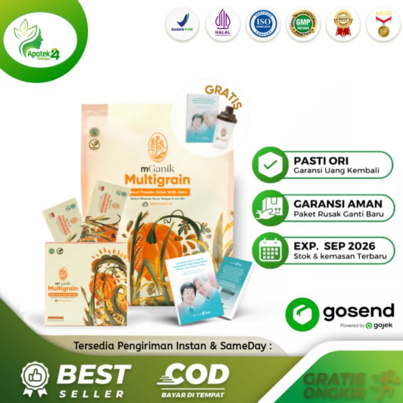 

MGANIK MULTIGRAIN SUPERFOOD 1500GR - SUPLEMEN DIABETES