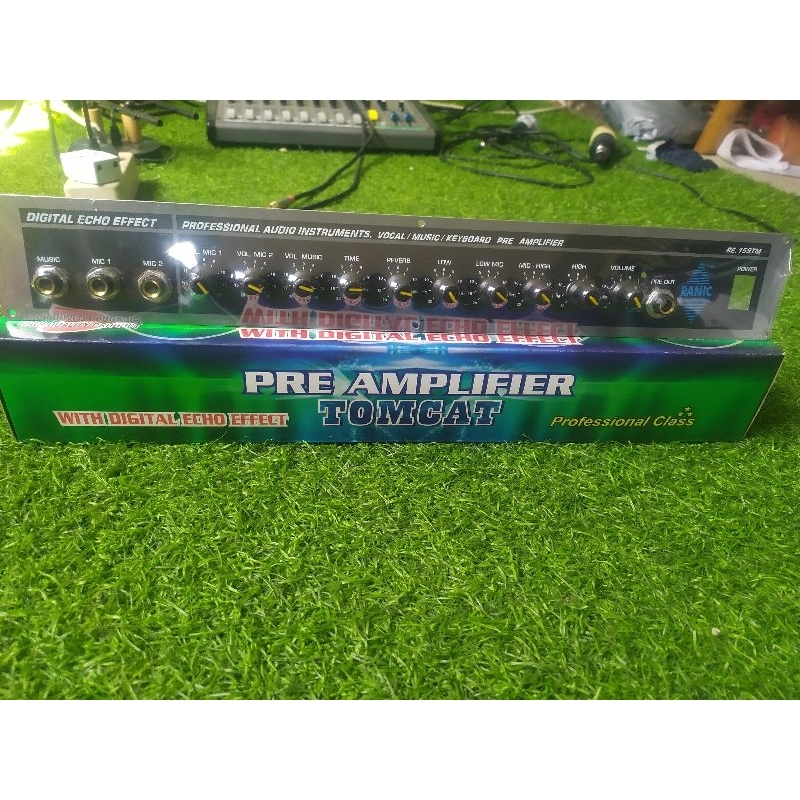 kit Rangkaian preamp amplifier tone control keyboard gitar