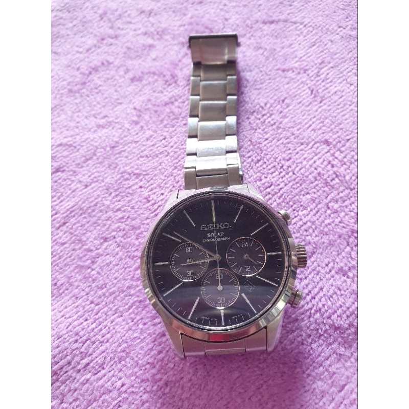 Seiko V175-OBJO Chronograph solar