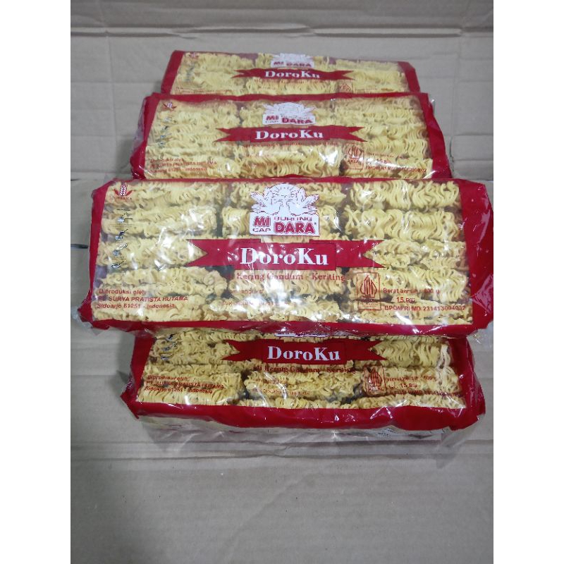 

mie doroku 600g // mie burung dara doroku isi 15 biji