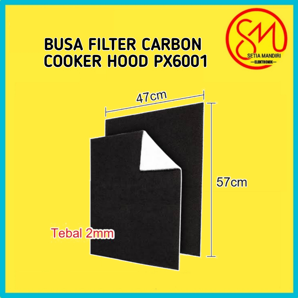 MODENA Carbon Filter Cooker Hood Ukuran 60 70 dan 90 cm