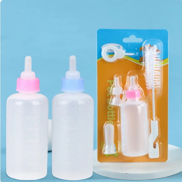 Kualitas Terbagus Dot Bayi Kucing Botol Susu Kucing Anak Kucing Kitten Susu Bayi Kucing Baru Lahir D