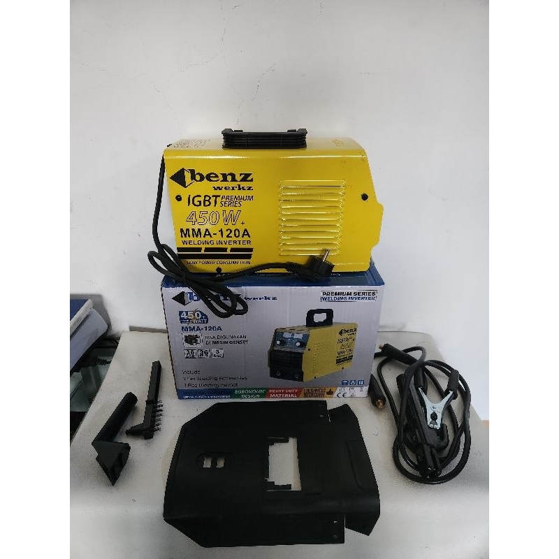 BENZ Mesin Las MMA 120A 450Watt / Benz 450 watt 120 Ampere Travo las - Mesin Las -Welding Inverter M