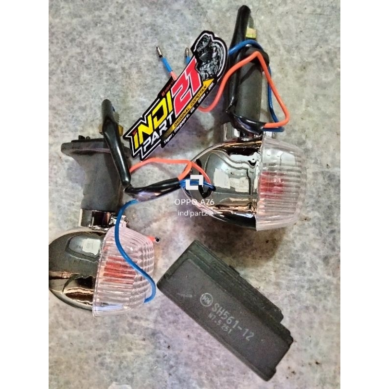 kiprok Tiger Revo original copotan plus sepasang  sein ninja lokal