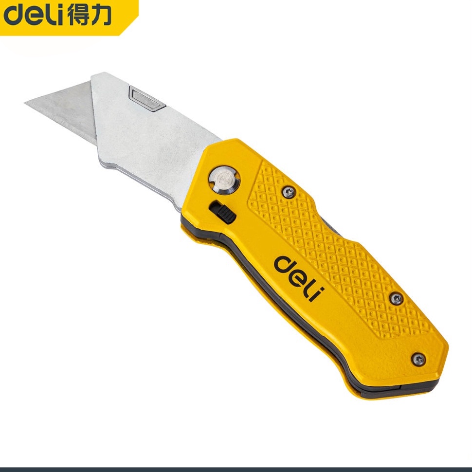 

Deli TType Cutter Pisau Kayu Lipat Material SK2 Isi Mata Pisau 5 pcs EDL6ZAlat Perkakas f Z8L2