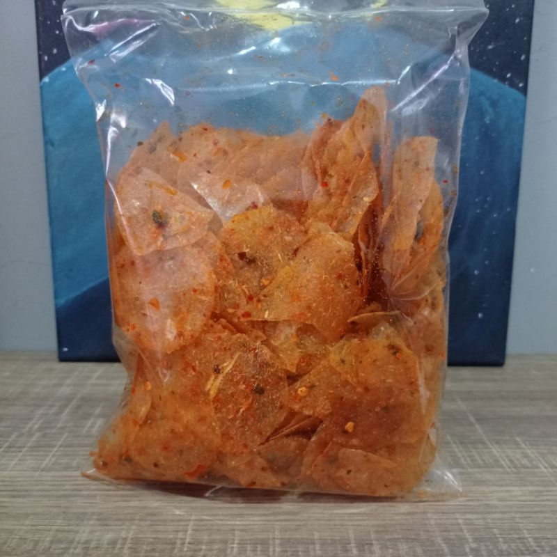 

keripik kaca pedas gurih daun jeruk 200gr