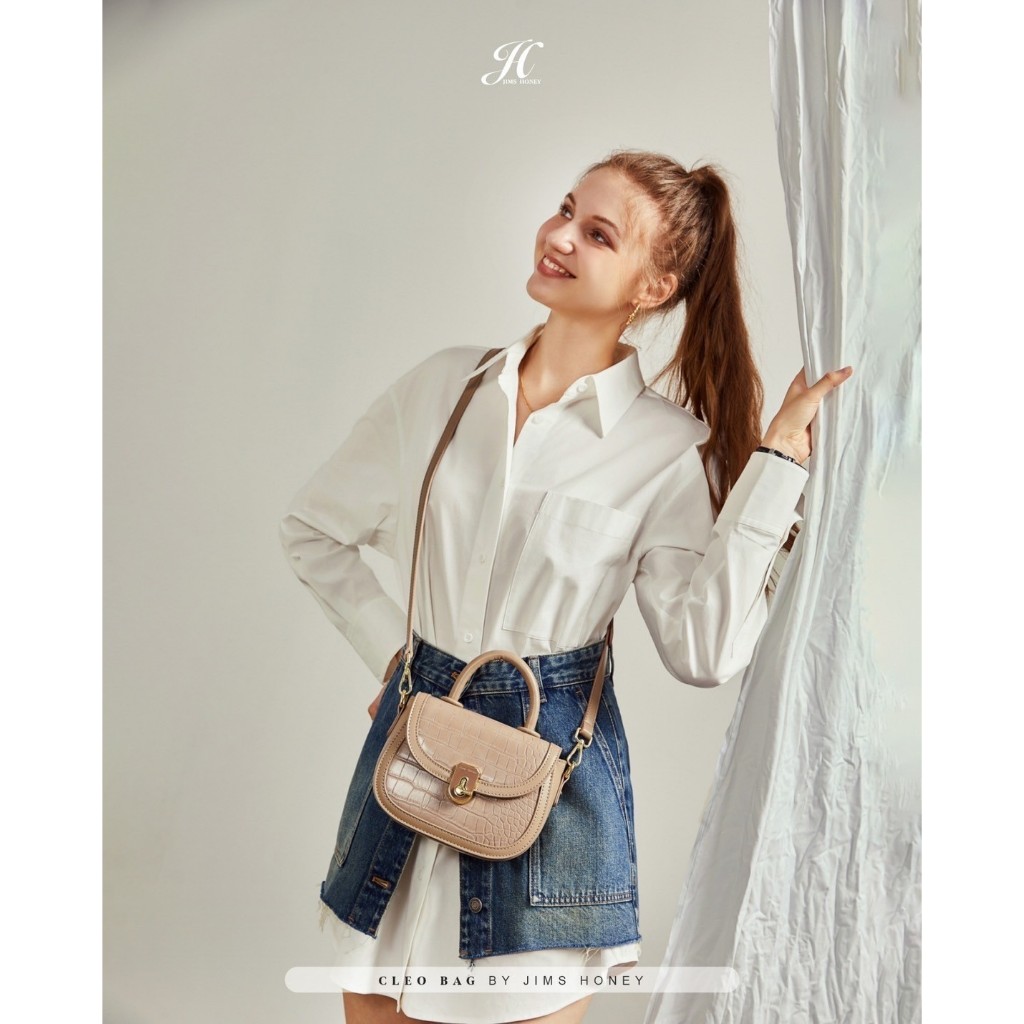 Jimshoney Cleo bag/ tas selempang wanita terbaru import bisa cod solo colomadu