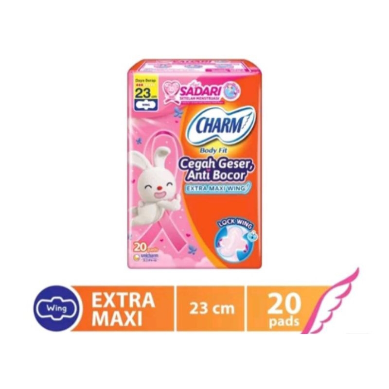 Charm pembalut 23,29,35 cm