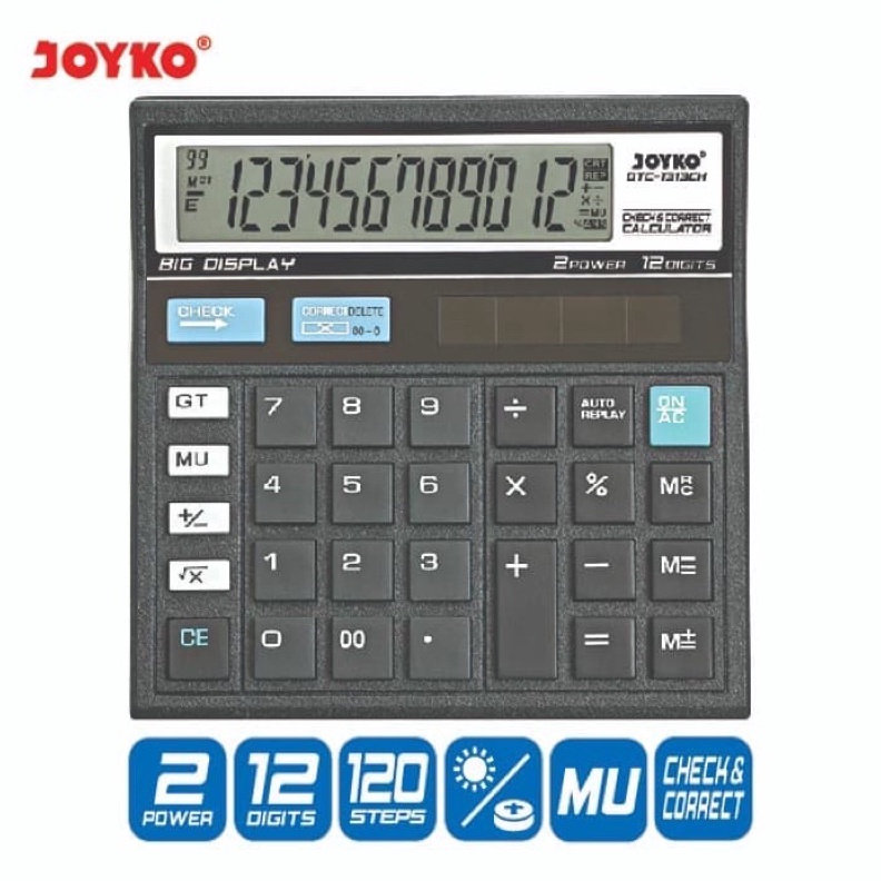 

Calculator Kalkulator Joyko DTC1313CH 12 Digits Check Correct e Y4M5